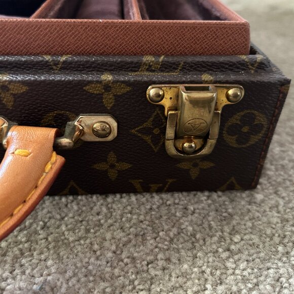 Louis Vuitton Monogram Jewelry Box Case Boite Bijoux - Picture 8 of 16